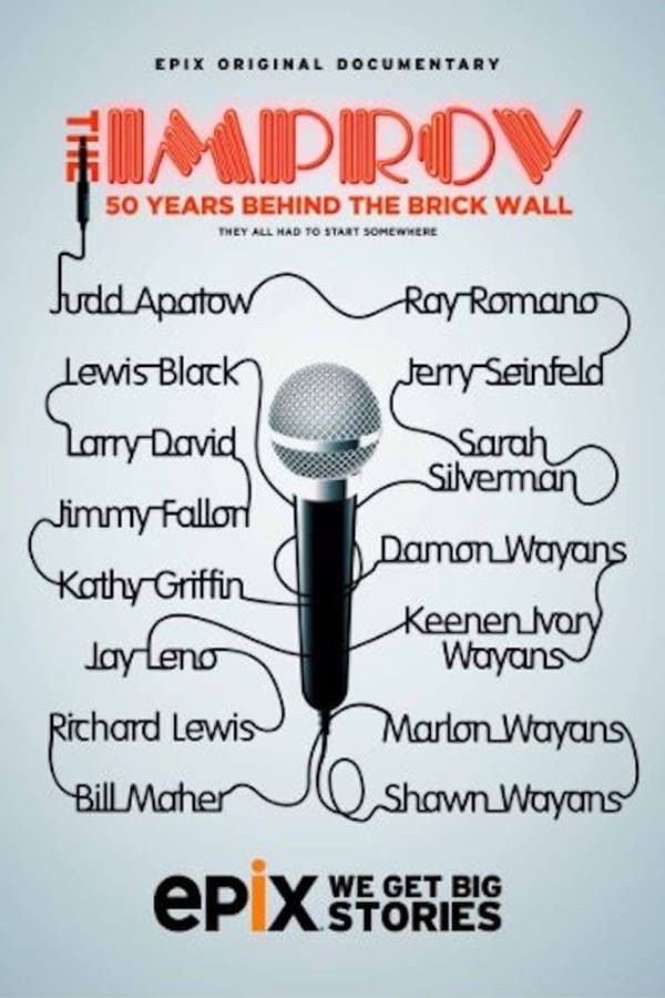 Cover of the movie The Improv: 50 Years Behind the Brick Wall