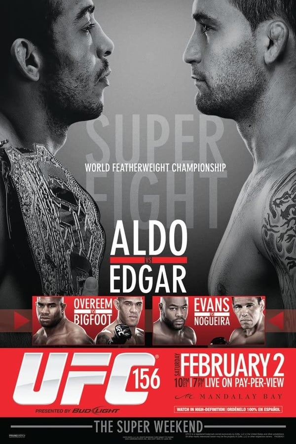 Cover of the movie UFC 156: Aldo vs. Edgar
