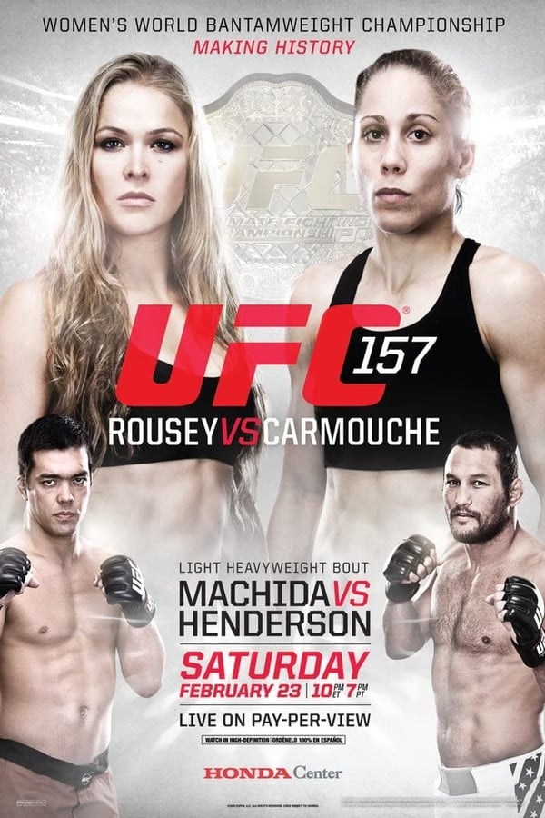 Cover of the movie UFC 157: Rousey vs. Carmouche