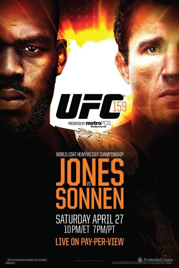 Cover of the movie UFC 159: Jones vs. Sonnen