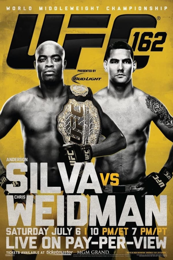Cover of the movie UFC 162: Silva vs. Weidman