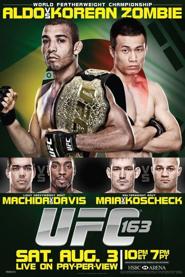 Cover of the movie UFC 163: Aldo vs Korean Zombie