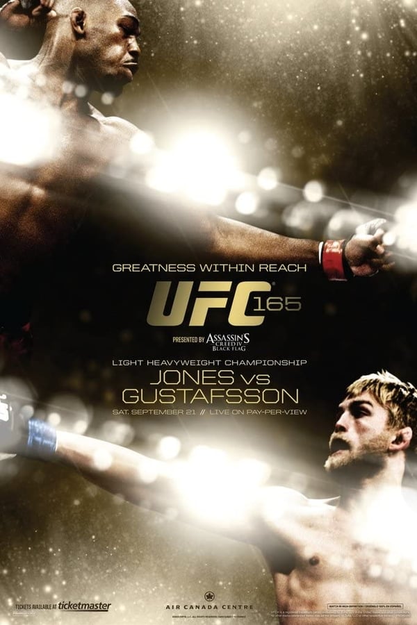 Cover of the movie UFC 165: Jones vs. Gustafsson
