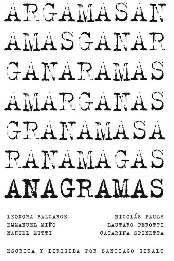 Cover of the movie Anagramas