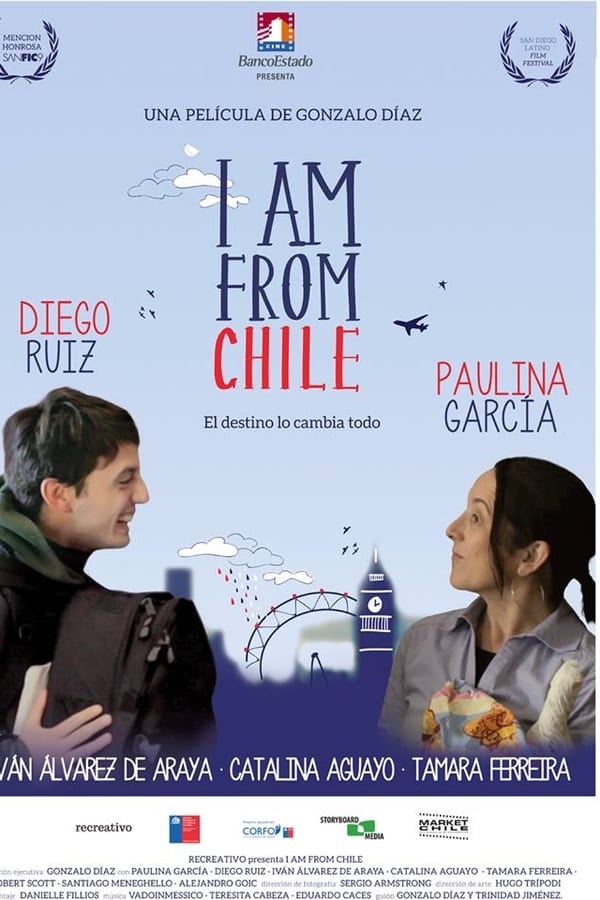 Cover of the movie I Am From Chile