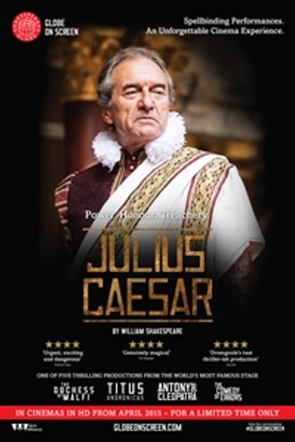 Cover of the movie Julius Caesar: Shakespeare's Globe On Screen