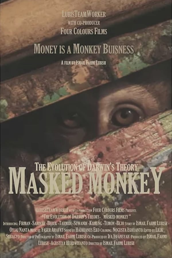 Cover of the movie Masked Monkey: The Evolution of Darwin's Theory
