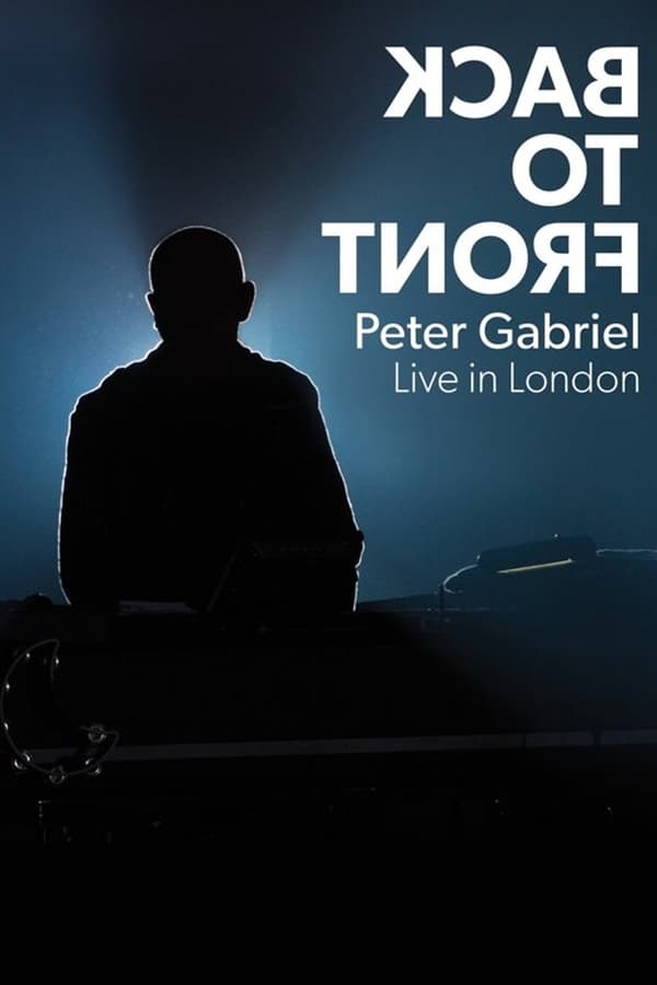 Cover of the movie Peter Gabriel: Back To Front