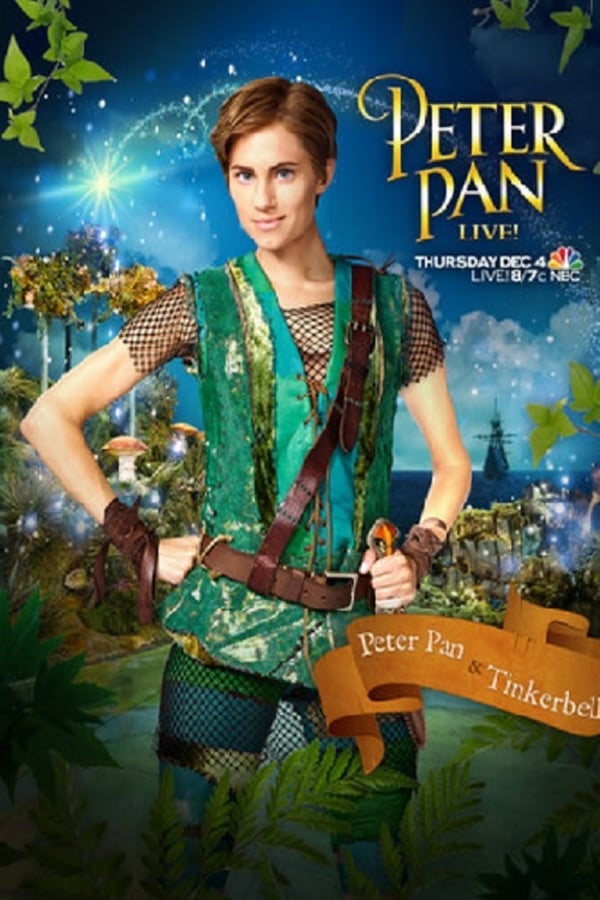 Cover of the movie Peter Pan Live!