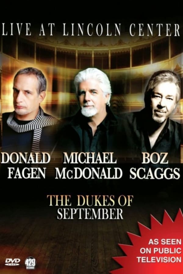 Cover of the movie The Dukes of September - Live at Lincoln Center