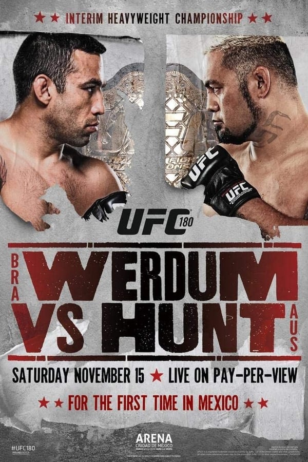 Cover of the movie UFC 180: Werdum vs. Hunt