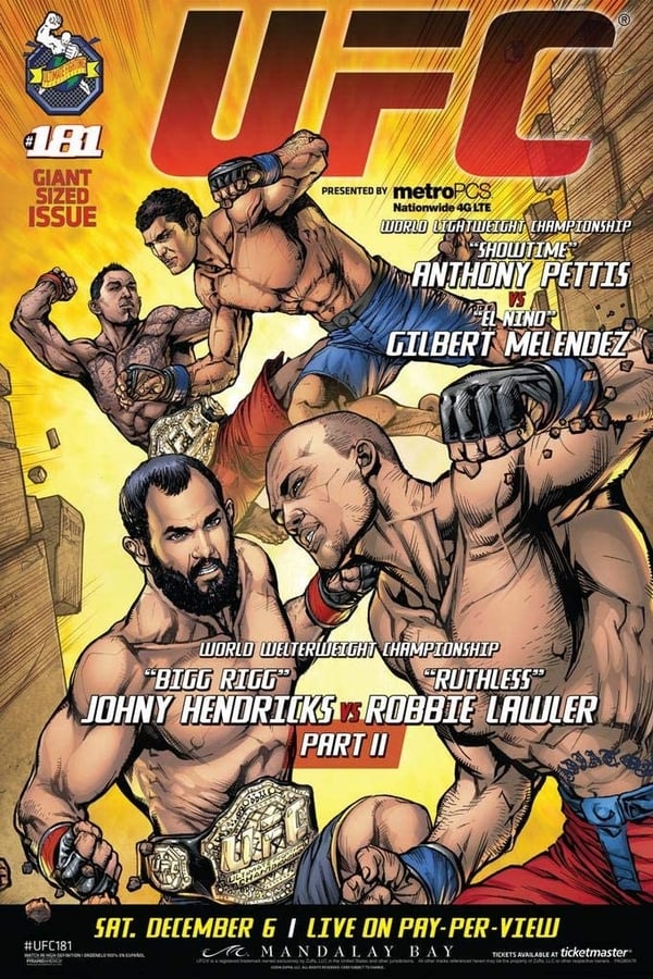 Cover of the movie UFC 181: Hendricks vs. Lawler II