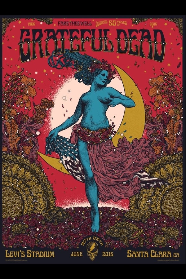 Cover of the movie Grateful Dead: Fare Thee Well - 50 Years of Grateful Dead (Santa Clara)