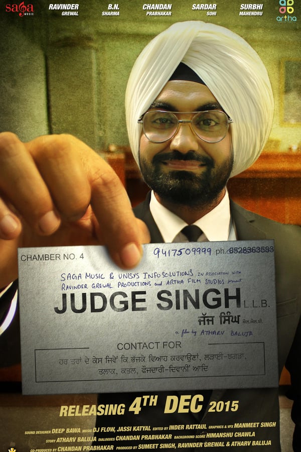 Cover of the movie Judge Singh LLB