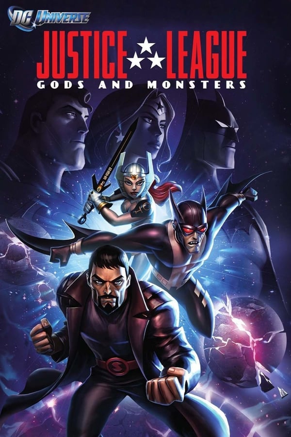 Cover of the movie Justice League: Gods and Monsters
