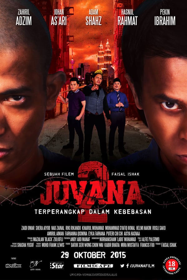 Cover of the movie Juvana 2: Terperangkap Dalam Kebebasan