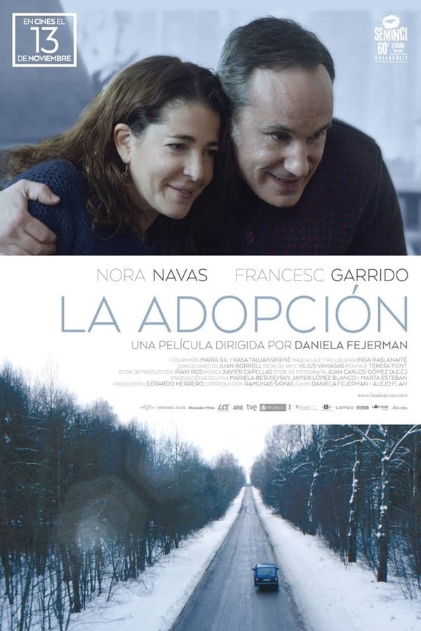 Cover of the movie La adopción