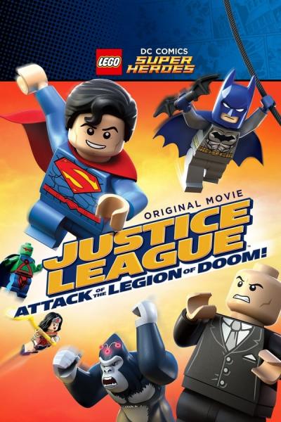 Cover of Lego DC Comics Super Heroes: Justice League  Attack of the Legion of Doom!