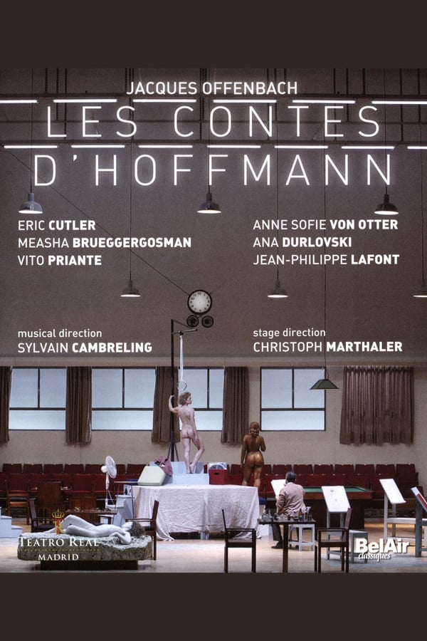 Cover of the movie Les Contes D'Hoffmann, Teatro Real Madrid
