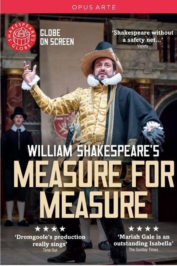 Cover of the movie Measure for Measure: Shakespeare's Globe Theatre