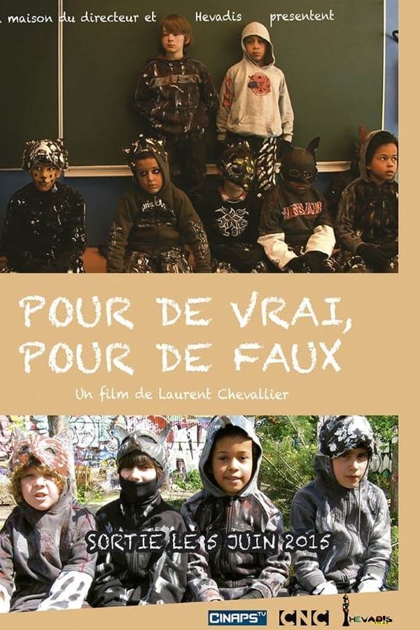 Cover of the movie Pour de vrai, pour de faux