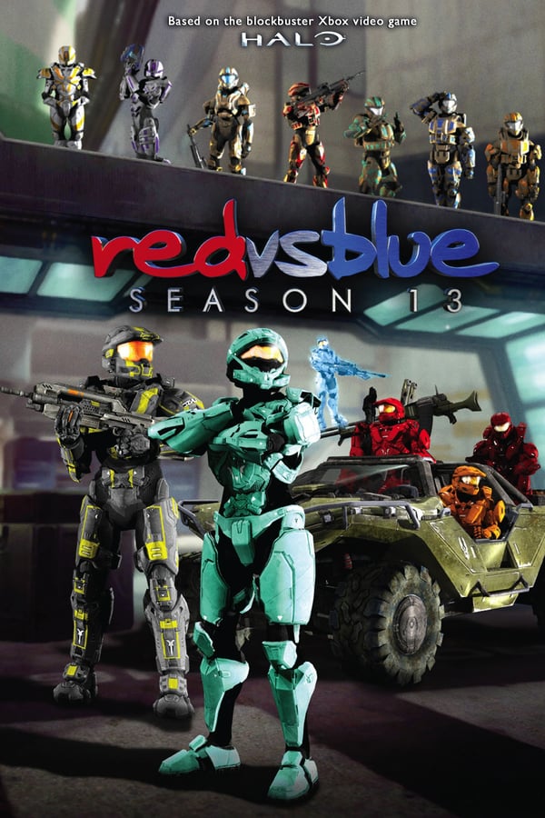 Cover of the movie Red vs. Blue: Season 13 - Chorus Trilogy
