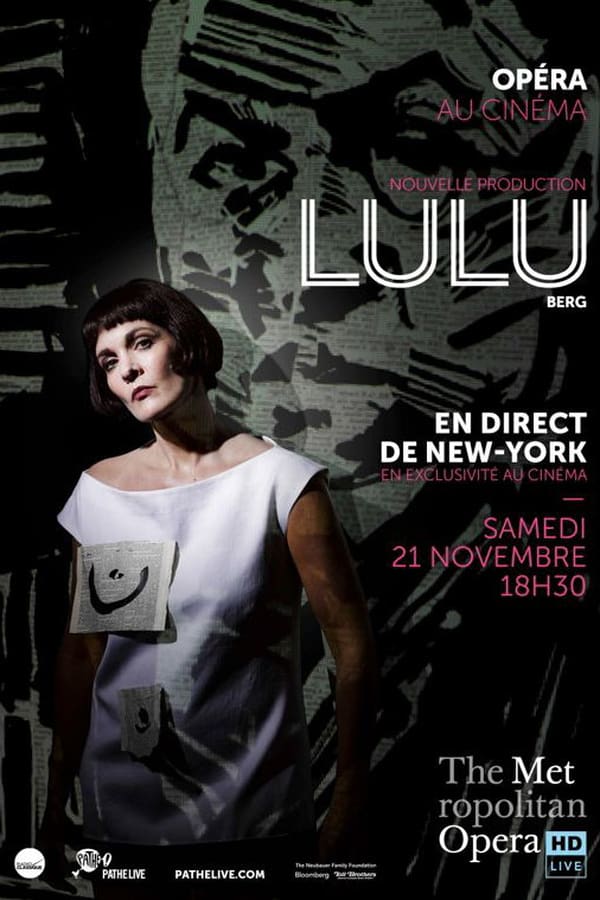 Cover of the movie The Metropolitan Opera: Lulu
