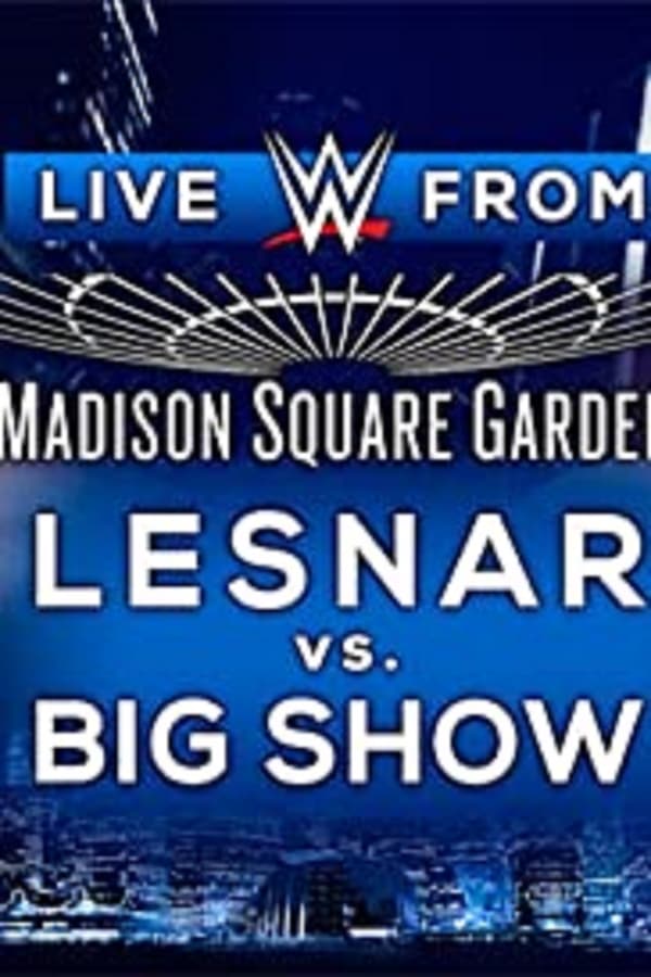 Cover of the movie WWE Live from Madison Square Garden