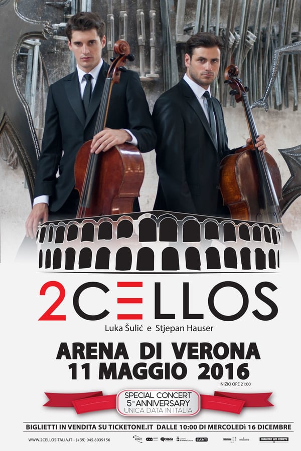 Cover of the movie 2CELLOS - LIVE at Arena di Verona