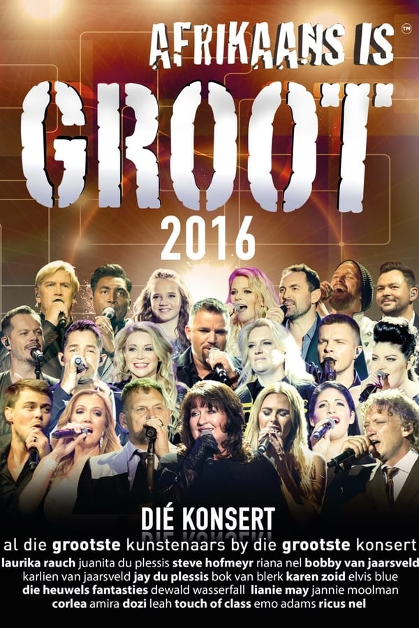 Cover of the movie Afrikaans is Groot 2016