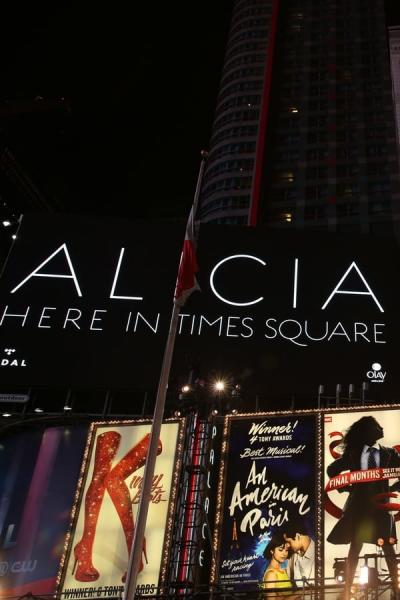 Cover of Alicia Keys - Here in Times Square