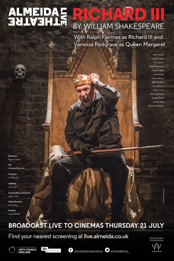 Cover of the movie Almeida Theatre Live: Richard III