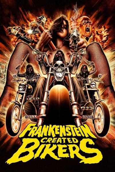 Cover of Frankenstein Created Bikers