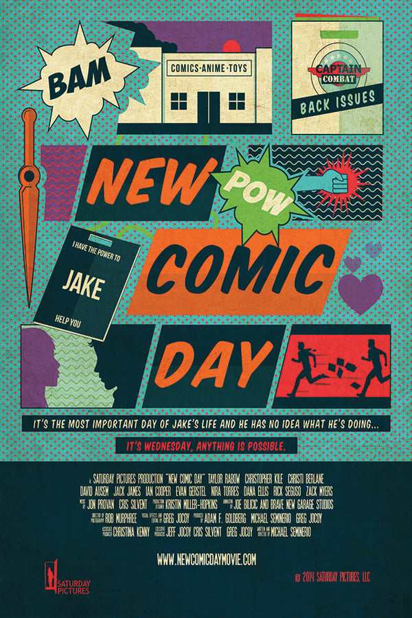 Cover of the movie New Comic Day