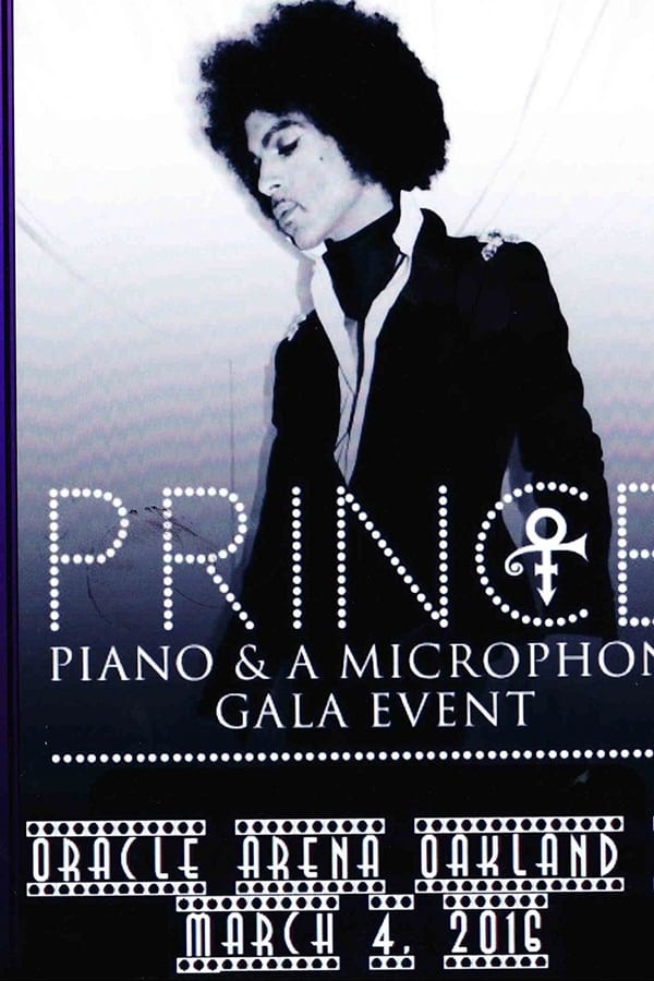 Cover of the movie Prince: Piano and a Microphone Tour