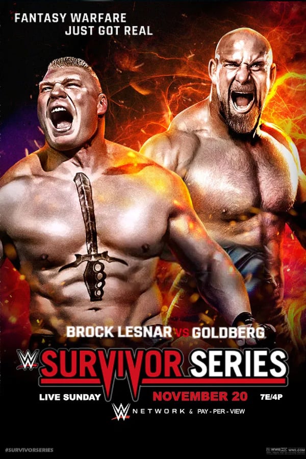Cover of the movie WWE Survivor Series 2016