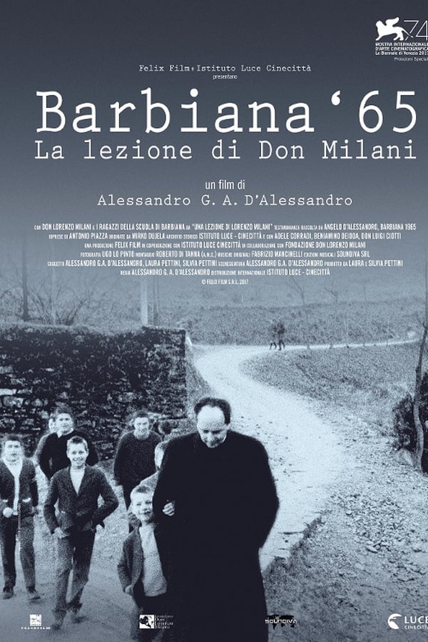 Cover of the movie Barbiana 1965: Don Milani's Lesson