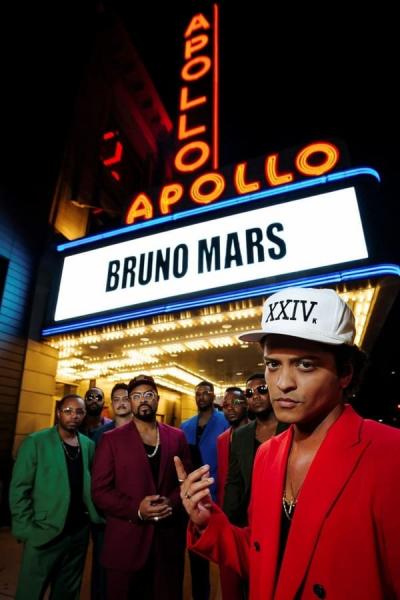 Cover of Bruno Mars: 24K Magic Live at the Apollo