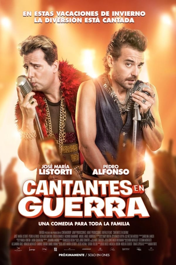 Cover of the movie Cantantes en guerra