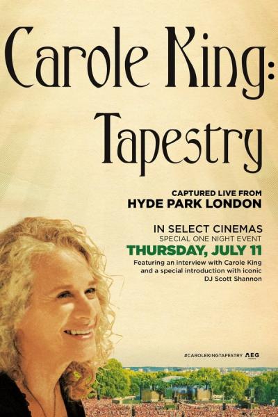 Cover of Carole King - Tapestry: Live in Hyde Park