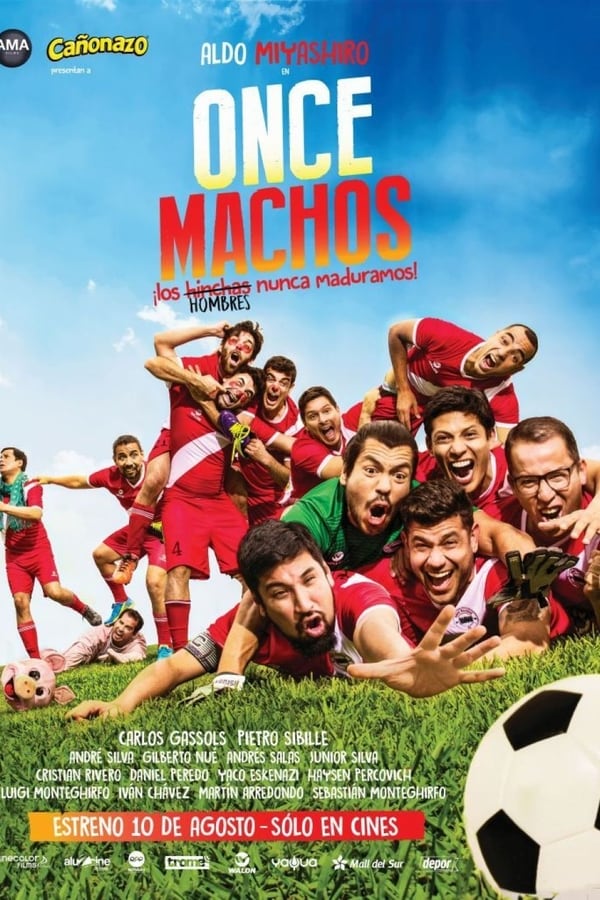 Cover of the movie Once Machos