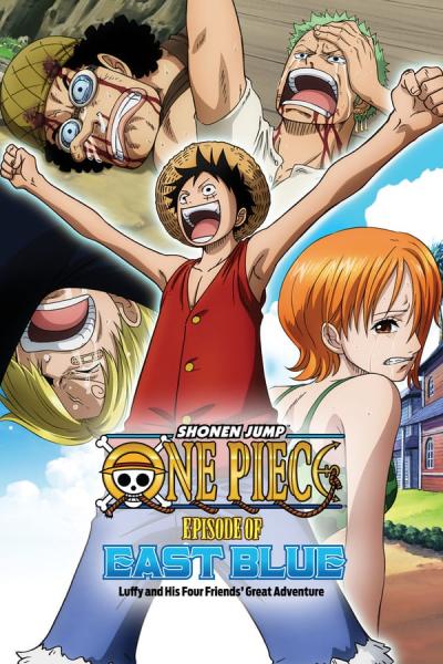 Cover of One Piece Episode of East Blue Luffy and His 4 Crewmate's Big Adventure
