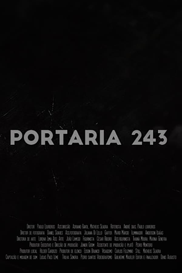 Cover of the movie Portaria 243