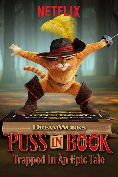 Cover of Puss in Book: Trapped in an Epic Tale