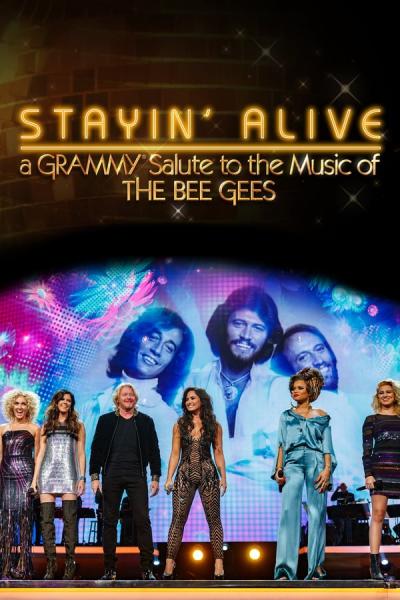 Cover of Stayin' Alive: A Grammy Salute to the Music of the Bee Gees