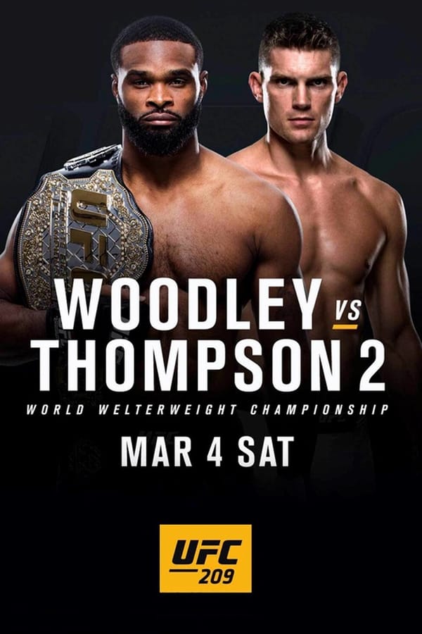 Cover of the movie UFC 209: Woodley vs. Thompson 2
