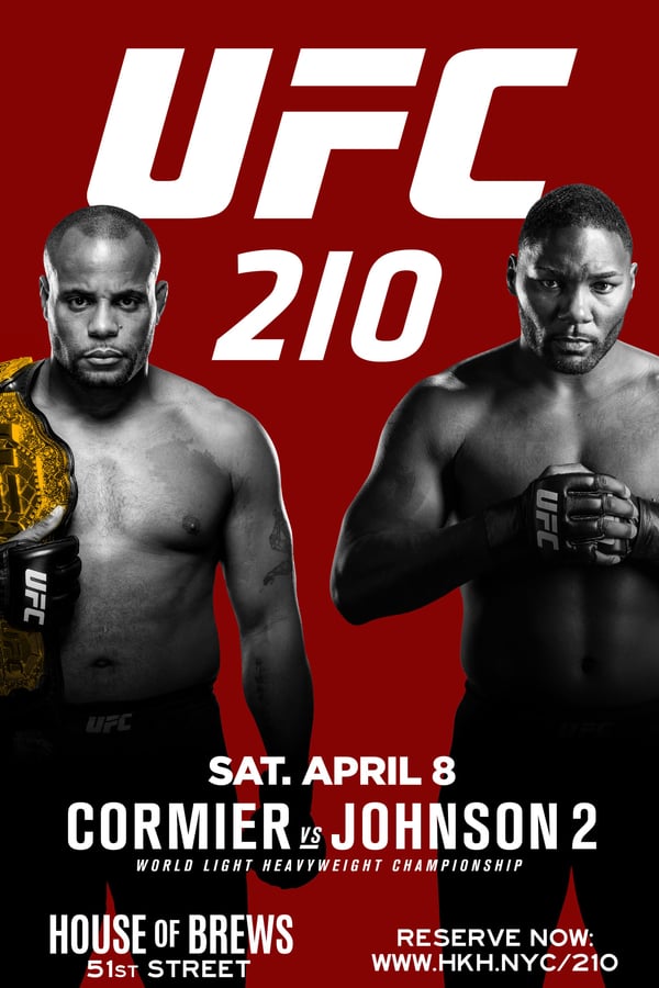 Cover of the movie UFC 210: Cormier vs. Johnson 2 Preliminary Fights