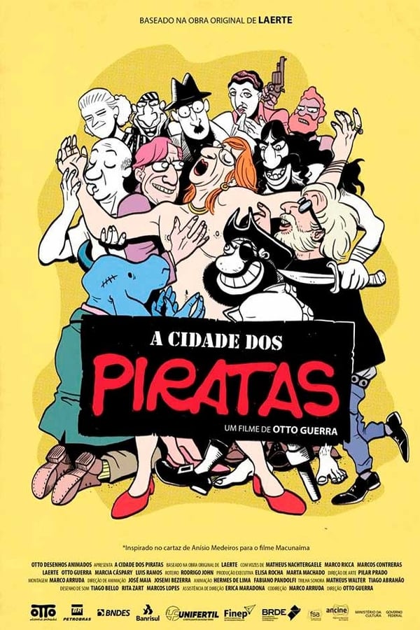 Cover of the movie A Cidade dos Piratas