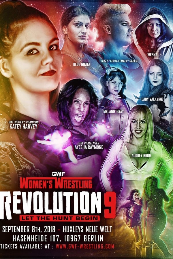 Cover of the movie GWF Women's Wrestling Revolution 9: Let The Hunt Begin