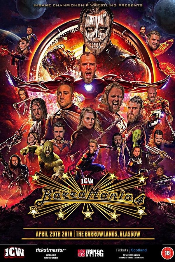 Cover of the movie ICW BarraMania 4
